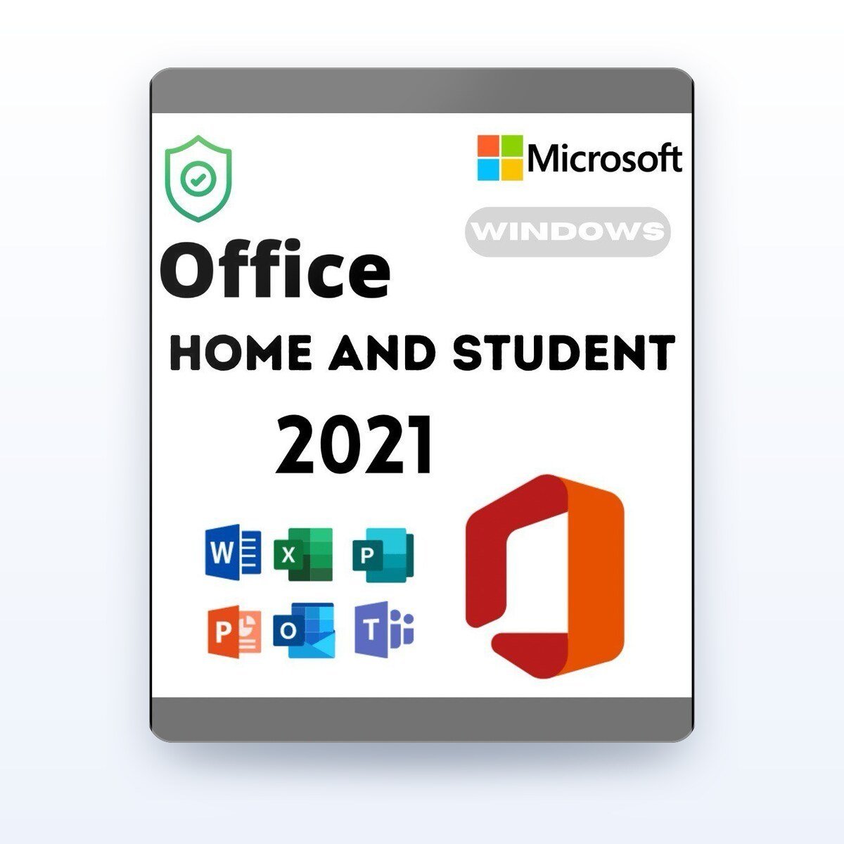 Microsoft Office 2021 Home & Student per Windows – Licenza a vita, 1 PC