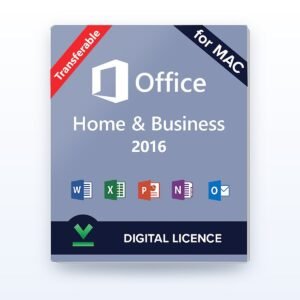 Microsoft Office 2016 Home & Business per Mac – Licenza a vita, 1 Mac