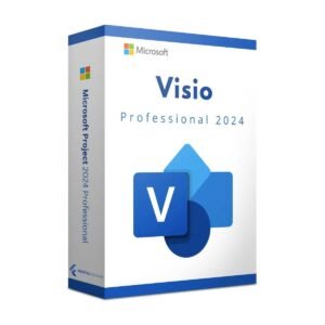 Microsoft Visio 2024 Professional – Licenza a vita, 1 PC