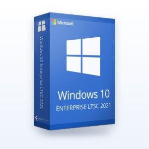 Microsoft Windows 10 Enterprise LTSC 2021 – Licenza a vita, 1 PC