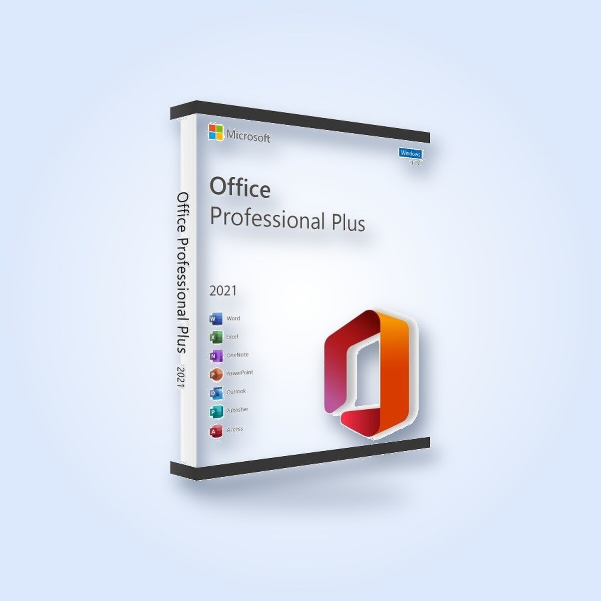 Microsoft Office 2021 Professional Plus per Windows – Licenza a vita, 1 PC